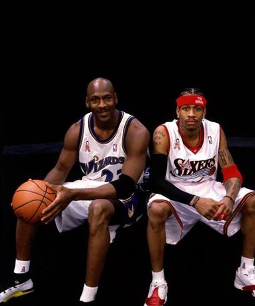 2002: Michael Jordan e Allen Iverson